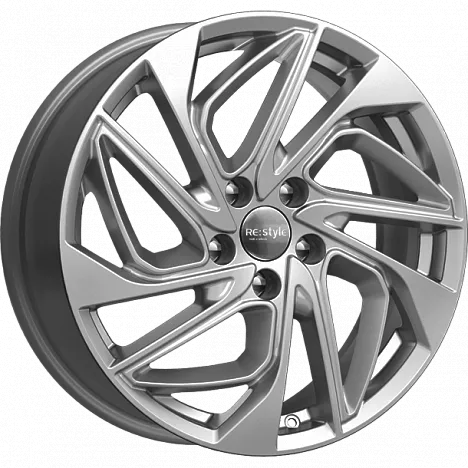 Диск Литой K&K мод.КС883 18х7 PCD 5х114,3 ET38 DIA67.1  дарк платинум  