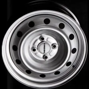 Диск Стальной TREBL мод.53B35B(12 отв)_P (палета) 14х5.5 PCD 4х98 ET35 DIA58.6  Silver  